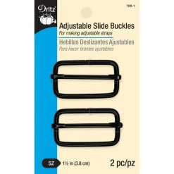 Cheap 🥰 Dritz® 1.5" Black Adjustable Slide Buckles ⭐