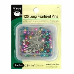 Cheapest 🧨 120 Long Pearlized Pins, Size 24 by Dritz 😉