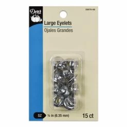 Flash Sale 💯 15 Nickel Eyelets - 1/4" by Dritz 😉