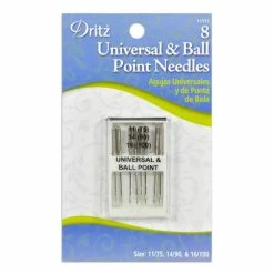 Best deal 😍 Ball Point & Universal Needles - Size 11/14/16 by Dritz 😀