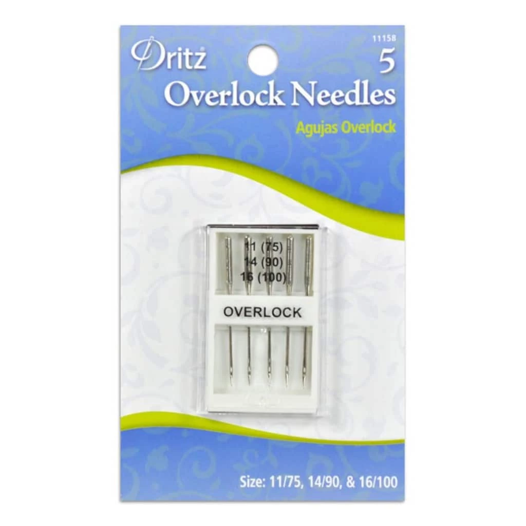Promo 🔔 Overlock Machine Needles - Size 11/14/16 by Dritz 👏 1 Promo 🔔 Overlock Machine Needles - Size 11/14/16 by Dritz 👏