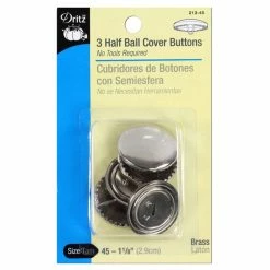 Best Sale 🔥 Dritz® Half Ball Cover Buttons, Size 45 👏