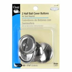 Flash Sale 🧨 Dritz® Half Ball Cover Buttons, Size 60 🎁
