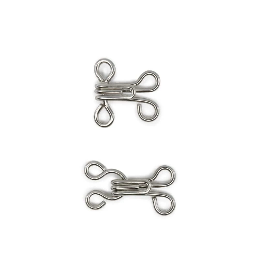 Brand new 😀 Dritz® Silver Hooks & Eyes, Size 3 ✨ 4 Brand new 😀 Dritz® Silver Hooks & Eyes, Size 3 ✨ - Image 4