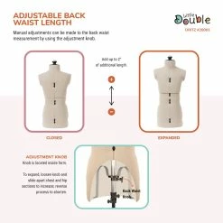 Promo 🧨 Dritz® Little Double Child 👗 Dress Form with Adjustable Tri-Pod Stand 😉 -Deals Dritz Store D335244S 7