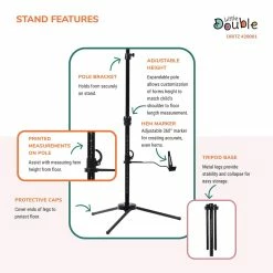Promo 🧨 Dritz® Little Double Child 👗 Dress Form with Adjustable Tri-Pod Stand 😉 -Deals Dritz Store D335244S 8