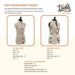 Top 10 ⌛ Dritz® My Double Designer Petite 👗 Dress Form with Adjustable Tri-Pod Stand 🔔 -Deals Dritz Store D335247S 3