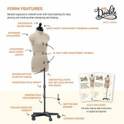 Top 10 ⌛ Dritz® My Double Designer Petite 👗 Dress Form with Adjustable Tri-Pod Stand 🔔 -Deals Dritz Store D335247S 4