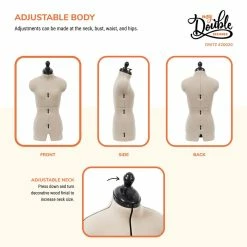 Top 10 ⌛ Dritz® My Double Designer Petite 👗 Dress Form with Adjustable Tri-Pod Stand 🔔 -Deals Dritz Store D335247S 5