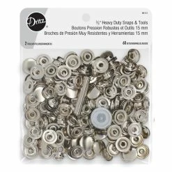 Buy ⌛ Dritz® Silver Heavy Duty Snaps & Tools, 5/8" ✔️
