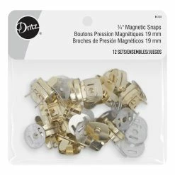 Cheap 🎁 Dritz® Brass Magnetic Snaps, 3/4" 👍