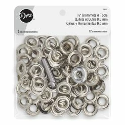 Best Pirce 👍 Dritz® Silver 3∕8" Grommets & Tools, 72 Sets 🌟