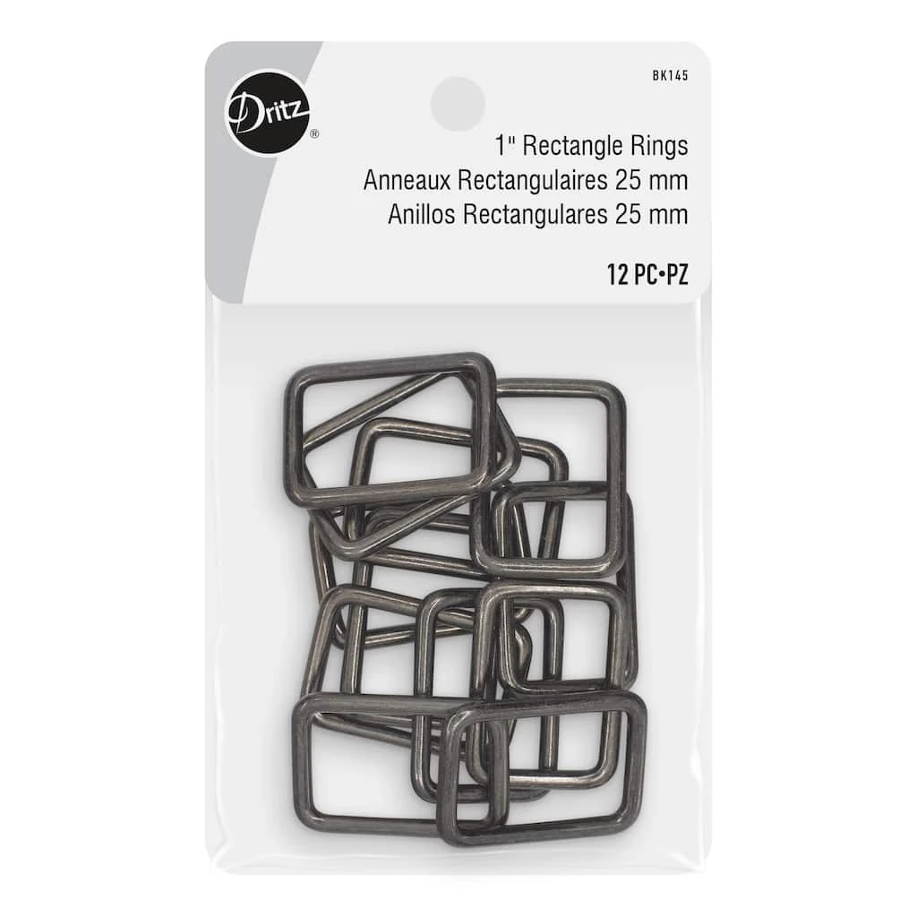 Wholesale ๐ Dritz® Gray 1" Rectangle Rings, 12ct. ๐ 1 Wholesale ๐ Dritz® Gray 1" Rectangle Rings, 12ct. ๐