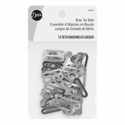 Deals 🌟 Dritz® Silver Bow Tie Sets, 12ct. ✨