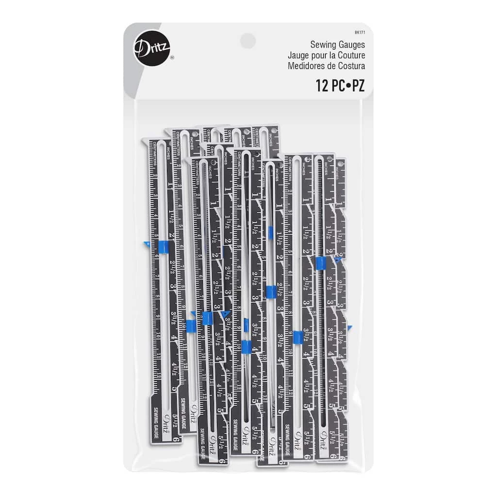 Wholesale ๐ Dritz® 6" Black Sewing Gauges, 12ct. ๐ 1 Wholesale ๐ Dritz® 6" Black Sewing Gauges, 12ct. ๐