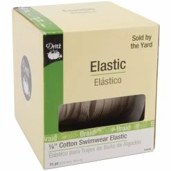 Top 10 😀 Dritz® 1/4" Natural Cotton Braided Swimwear Elastic 👍