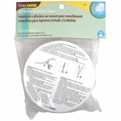 Brand new ✨ Dritz Home Cut-To-Size Cream Nylon Zipper, 3.25yd. 😉