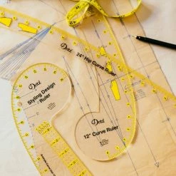 Brand new 🌟 Dritz® 12" Styling Design Curve Ruler 🔔 -Deals Dritz Store D501453S 3