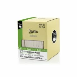 Best Pirce 🎁 Dritz® 1/4" Natural Cotton Swimwear Elastic 🔥