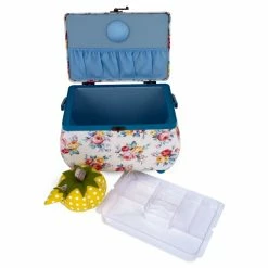 Best deal 💯 Dritz® Bright Floral Medium Curved Sewing Basket With Tomato Pincushion 🔥 10 Best deal 💯 Dritz® Bright Floral Medium Curved Sewing Basket With Tomato Pincushion 🔥 -Deals Dritz Store D501572S 5