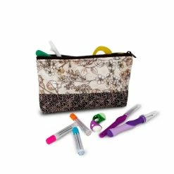 Best deal ❤️ Dritz® Neutral Floral Medium Rectangular Sewing Basket With Zippered Case 🛒 -Deals Dritz Store D501573S 6