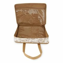 Buy 🎉 Dritz® Beige Floral All-Purpose Project Organizer Bag 😀 -Deals Dritz Store D501575S 3