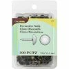 Cheap ⭐ Dritz® Home 7/16" Antique Brass Smooth Upholstery Decorative Nails, 300ct. 🛒