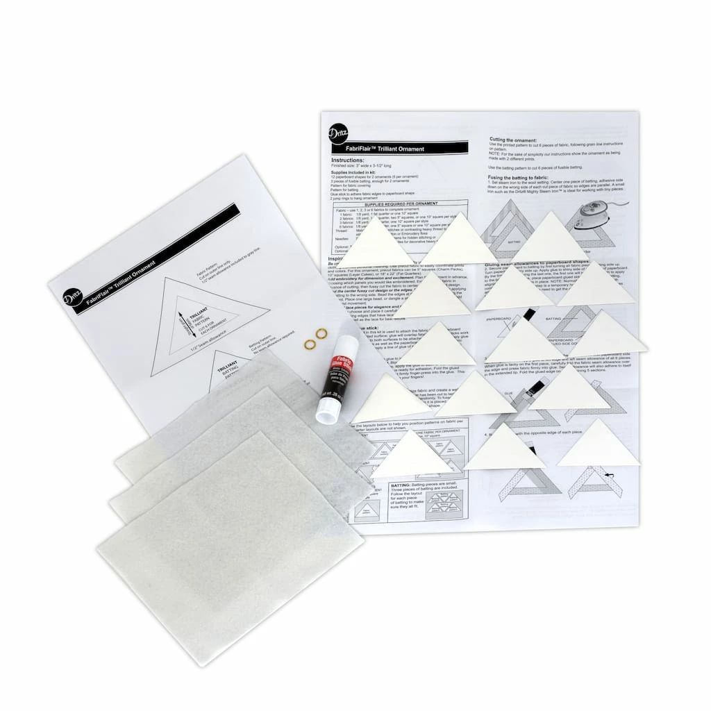 Promo ✨ Dritz® FabriFlair 3.5" Trilliant Pattern Ornament Kit ⌛ 4 Promo ✨ Dritz® FabriFlair 3.5" Trilliant Pattern Ornament Kit ⌛ - Image 4