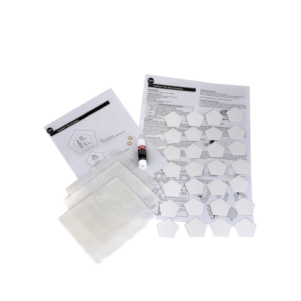 Cheap 🥰 Dritz® FabriFlair 3.375" Brio Sphere Pattern Ornament Kit 😉 4 Cheap 🥰 Dritz® FabriFlair 3.375" Brio Sphere Pattern Ornament Kit 😉 - Image 4