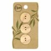 Cheapest 🔥 Dritz® 20mm Beige-Camel Sustainable Wood Round Button, 9ct. ⌛