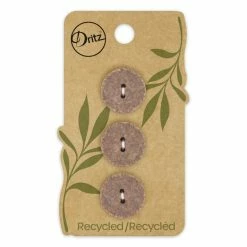 Deals 🌟 Dritz® 18mm Recycled Cotton Round Buttons, 9ct. 😀 -Deals Dritz Store D582259S 1