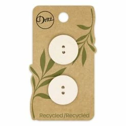 Discount ✨ Dritz® 23mm Recycled Cotton Round Buttons, 6ct. ❤️ -Deals Dritz Store D582264S 1 1