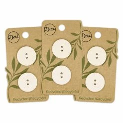 Discount ✨ Dritz® 23mm Recycled Cotton Round Buttons, 6ct. ❤️ -Deals Dritz Store D582264S 8