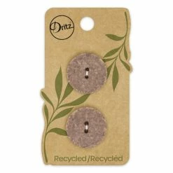 Discount ✨ Dritz® 23mm Recycled Cotton Round Buttons, 6ct. ❤️ -Deals Dritz Store D582265S 1
