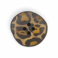 Best Sale 🛒 Dritz® 28mm Cheetah Recycled Leather Buttons, 6ct. 🔔 -Deals Dritz Store D582273S 3