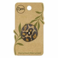 Flash Sale 🤩 Dritz® 30mm Cheetah Recycled Leather Buttons, 3ct. 🔥