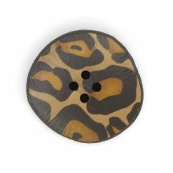 Flash Sale 🤩 Dritz® 30mm Cheetah Recycled Leather Buttons, 3ct. 🔥 -Deals Dritz Store D582277S 3