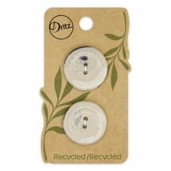 Budget 🔥 Dritz® 25mm Recycled Hemp Round Button, 6ct. 🔔 -Deals Dritz Store D582295S 1