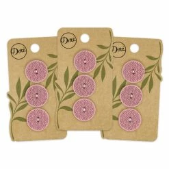 Promo 🔔 Dritz® 20mm Recycled Hemp Geometric Round Button, 9ct. 👍 -Deals Dritz Store D582297S 8
