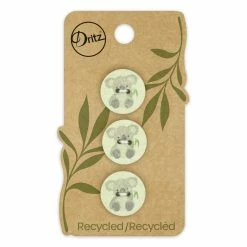Discount 👏 Dritz® 18mm Recycled Cotton Koala Button, 9ct. 🔥