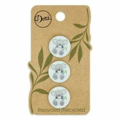 Discount 👏 Dritz® 18mm Recycled Cotton Koala Button, 9ct. 🔥 -Deals Dritz Store D582307S 1