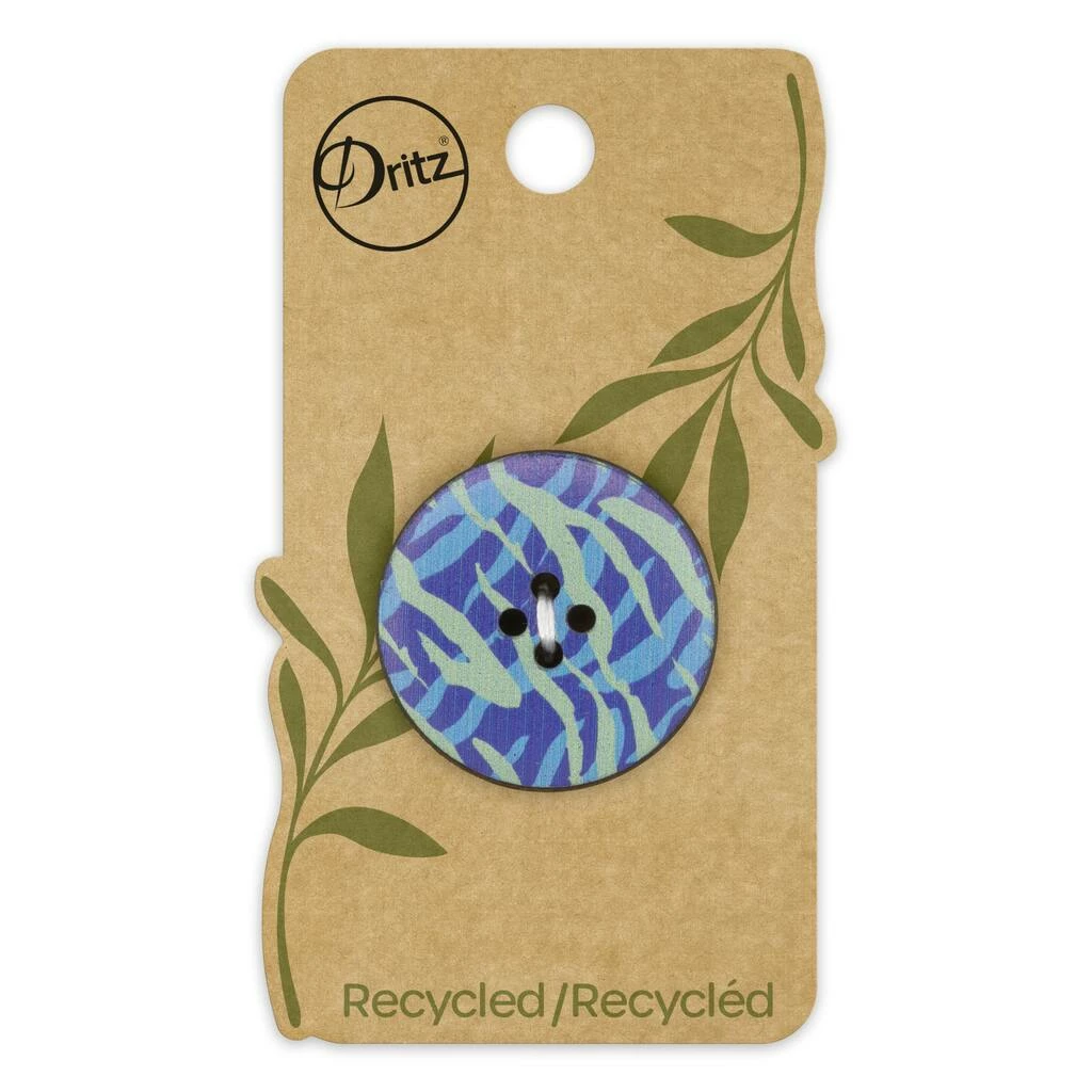 Outlet ๐ฅฐ Dritz® 30mm Multicolor Print Recycled Leather Round Button, 3ct. ๐ 1 Outlet ๐ฅฐ Dritz® 30mm Multicolor Print Recycled Leather Round Button, 3ct. ๐