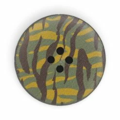Promo 😉 Dritz® 30mm Multicolor Print Recycled Leather Round Button, 3ct. 🧨 -Deals Dritz Store D582312S 3