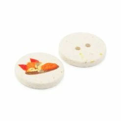 Coupon 🥰 Dritz® 15mm Recycled Cotton Fox Button, 9ct. 😉 -Deals Dritz Store D582314S 6