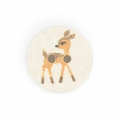 Budget ⌛ Dritz® 15mm Natural Recycled Cotton Deer Button, 9ct. 👏 -Deals Dritz Store D582316S 3