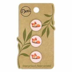 Coupon 🥰 Dritz® 15mm Recycled Cotton Fox Button, 9ct. 😉 -Deals Dritz Store D582317S 1