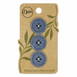 Discount 👍 Dritz® 20mm Recycled Cotton Round Stitch Button, 9ct. 🛒 -Deals Dritz Store D582327S 1