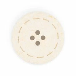 New ❤️ Dritz® 25mm Recycled Cotton Round Stitch Button, 6ct. 🎉 -Deals Dritz Store D582329S 3