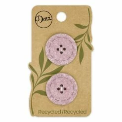 New ❤️ Dritz® 25mm Recycled Cotton Round Stitch Button, 6ct. 🎉 -Deals Dritz Store D582331S 1