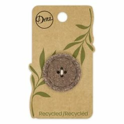 Wholesale 🧨 Dritz® 30mm Recycled Cotton Round Stitch Button, 3ct. 🎉